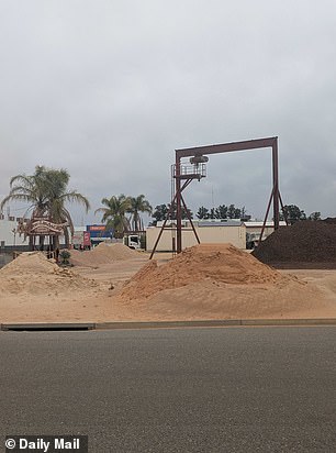 All over town are elements that hint at the town's core growing industries