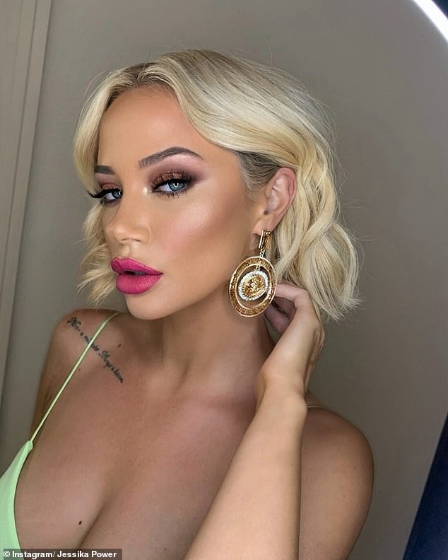 'The level of sick I feel right now,' Jessika said before trailing off. 'Well, it's nowhere near the level of sick I felt last night when my ex messaged me Merry Christmas. 'But still..ugh. Food poisoning is not fun. It's not fun.'