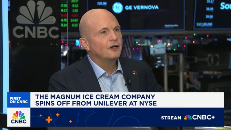 Magnum CEO on Unilever spinoff: ‘We needed real focus on ice cream’