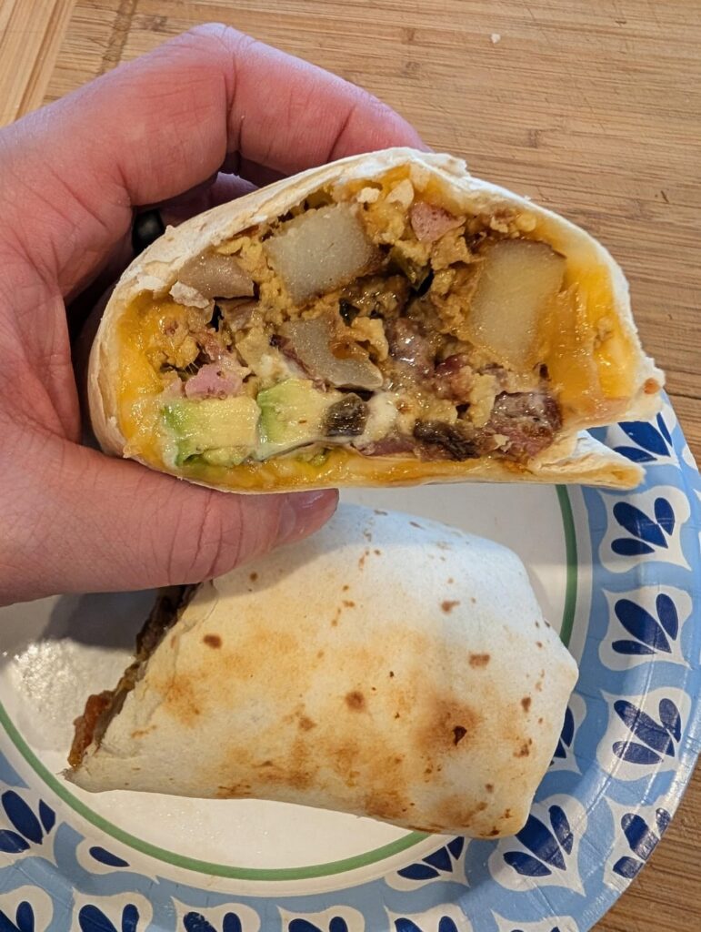 Breakfast burrito