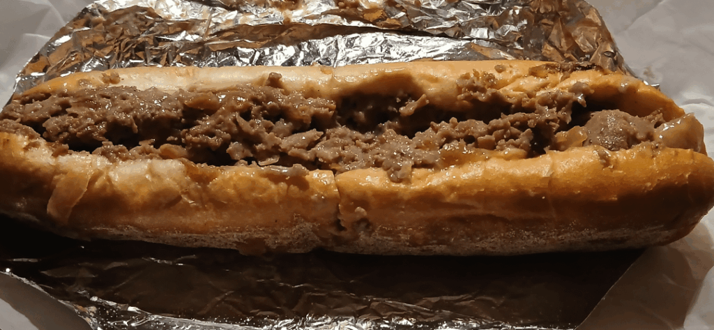 Rib Eye w/ Cooper Sharp and Onions