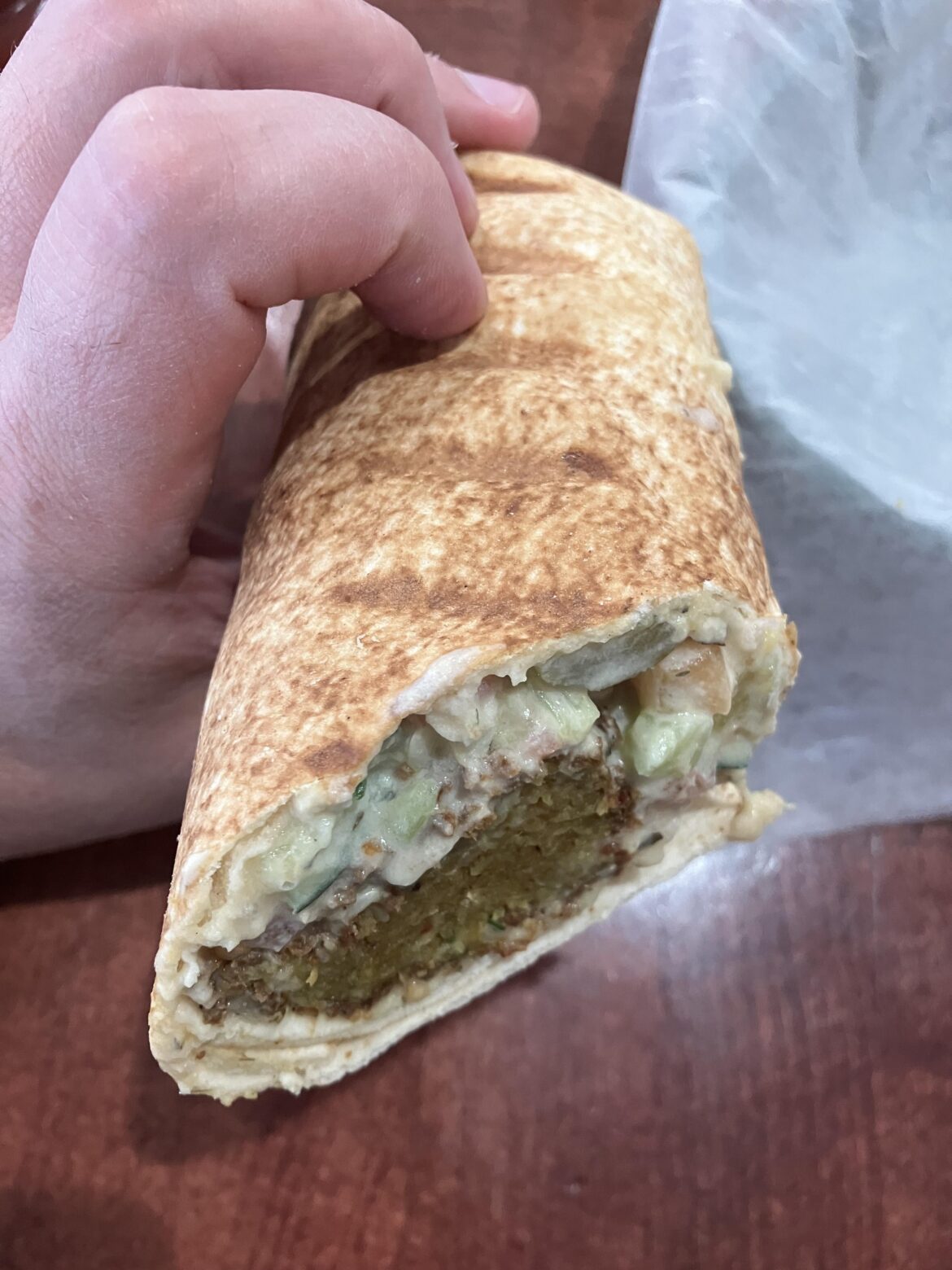 Shout-out to Falafel & Grill’s Falafel sand.