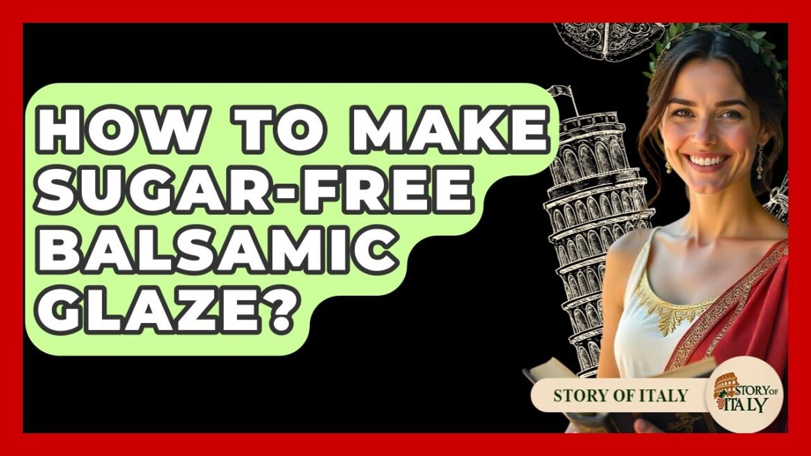 How To Make Sugar-Free Balsamic Glaze? - Story Of Italy