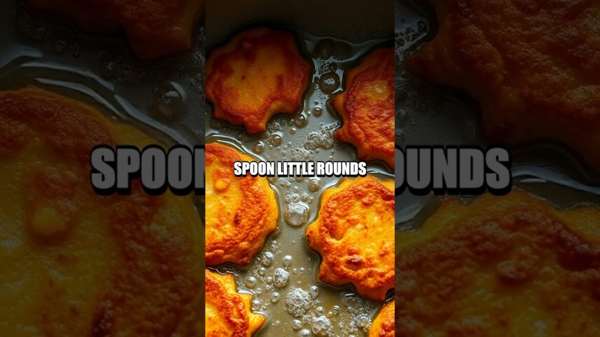 Golden Zucchini Mucver Quick Fry from Turkey Golden Zucchini Mucver Quick Fry from Turkey