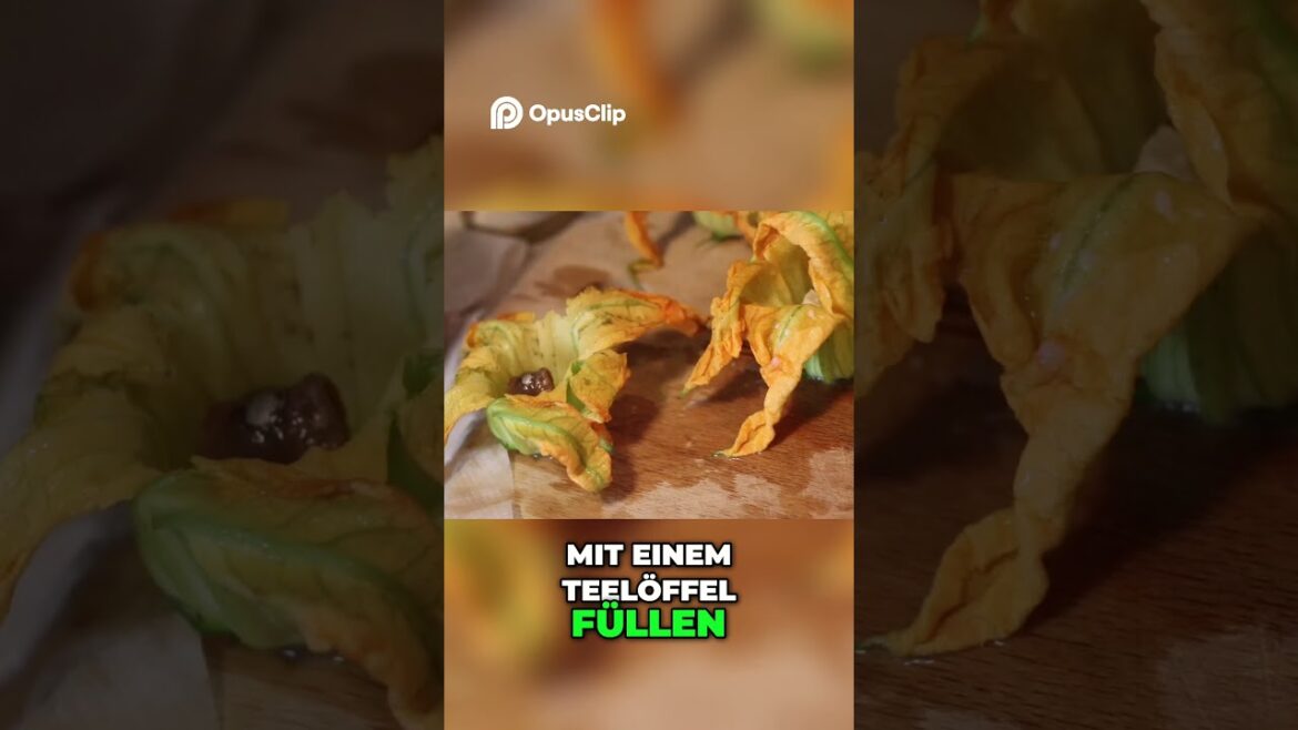 Gefüllte Zucchiniblüten: Schnelles, Gesundes Rezept mit Quark! Gefüllte Zucchiniblüten: Schnelles, Gesundes Rezept mit Quark!