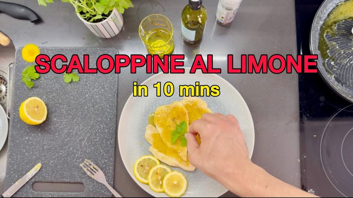 Scaloppine al Limone in 10 mins - Vito Coppola - Vito's way