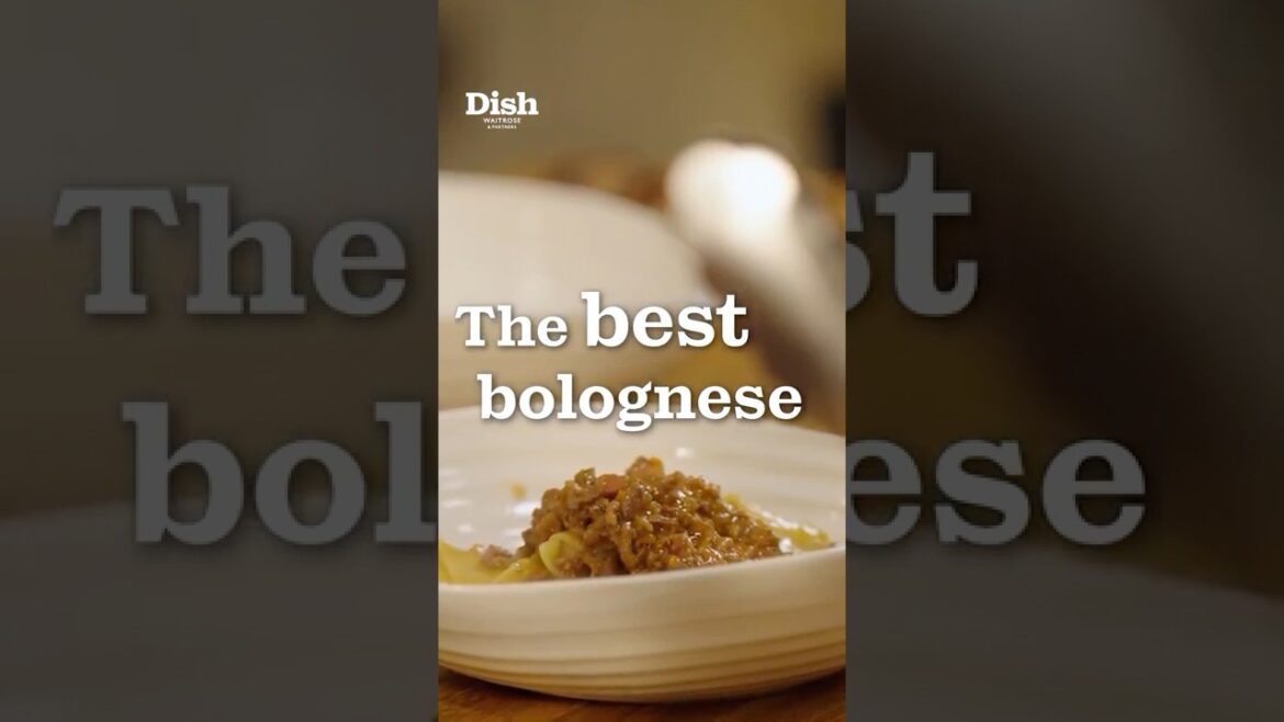 Angela Hartnett makes the best bolognese | Waitrose | Dish