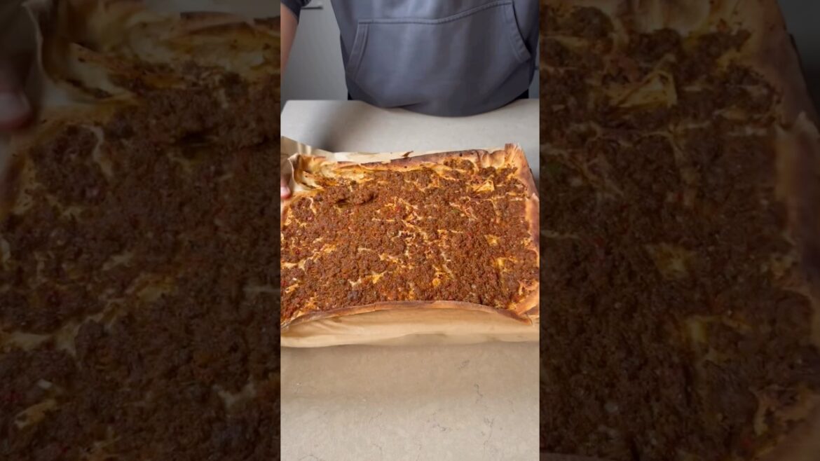 Hazır Yufkadan Lahmacun