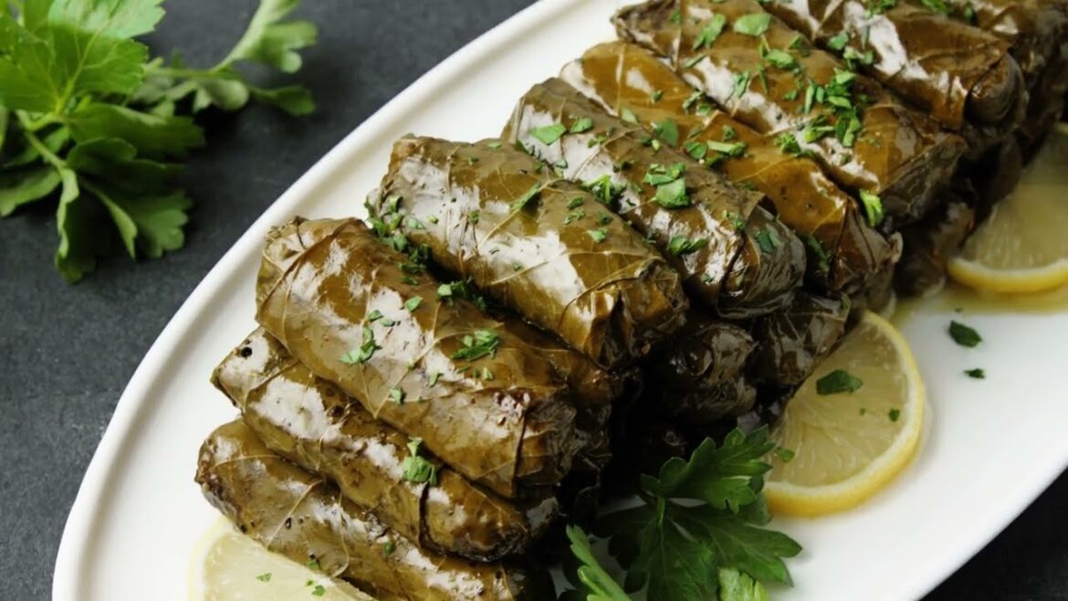 Stuffed Grape Leaves (Dolmades)