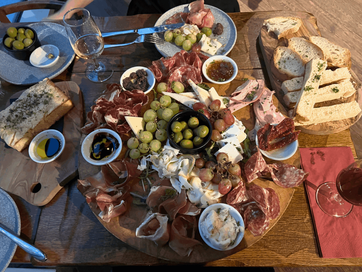 We demolished a giant charcuterie board in Leeds, UK