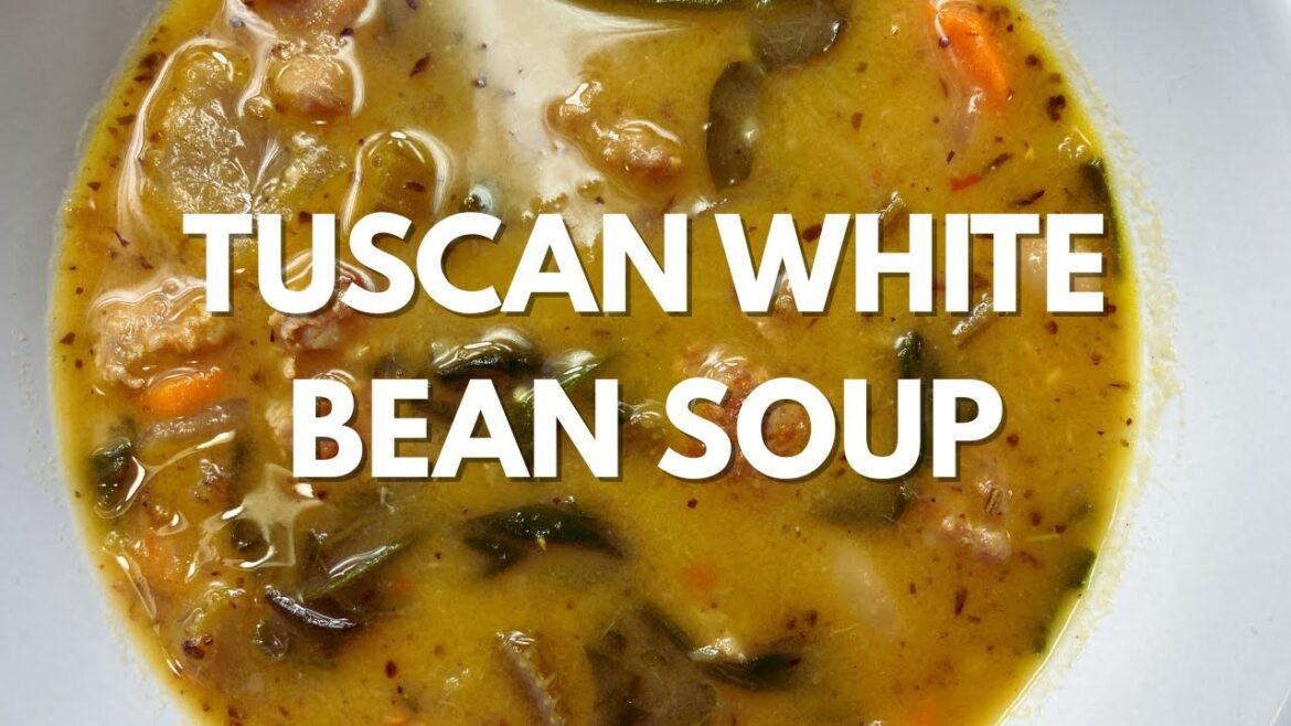 Tuscan White Bean Soup Recipe