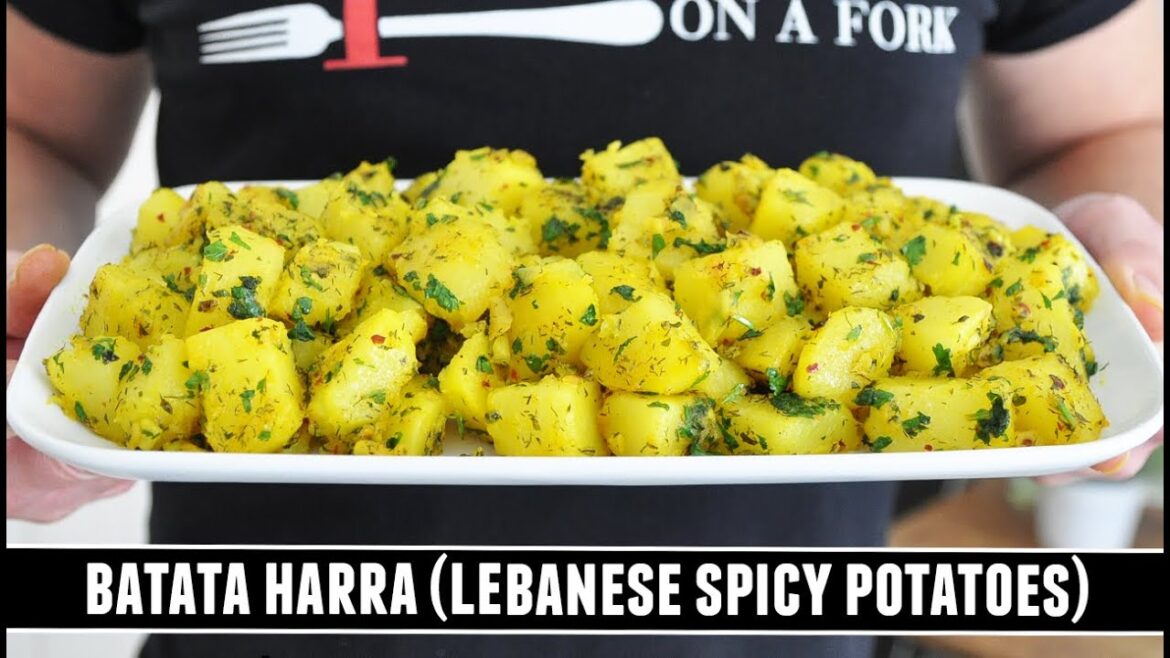 The Famous SPICY POTATOES from Lebanon | Batata Harra Recipe