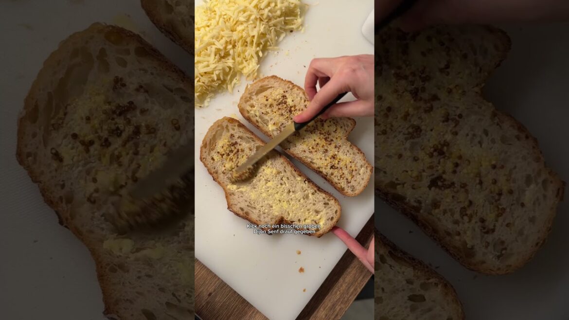 Das ist das beste Grilled Cheese Sandwich der Welt! #rezept #recipe #food Das ist das beste Grilled Cheese Sandwich der Welt! #rezept #recipe #food