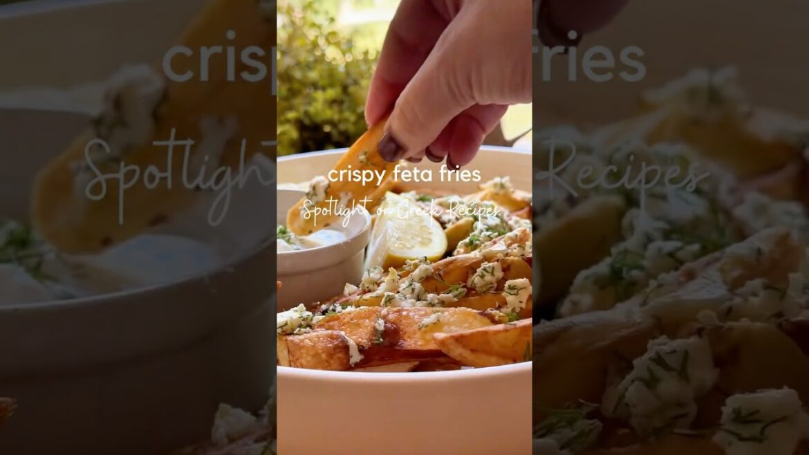 Greek Feta Fries | Greek Recipes
