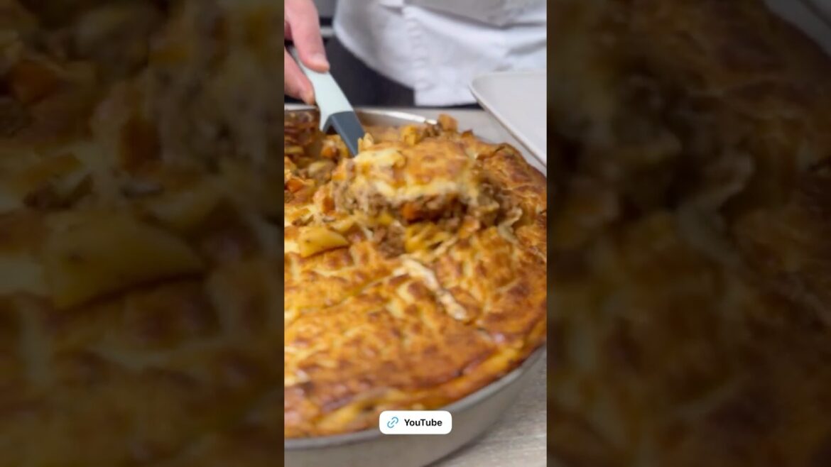 Greek pastitsio with a twist by David Cooks Greek pastitsio with a twist by David Cooks