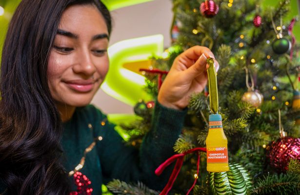 Subway is launching a range of limited-edition festive baubles inspired by its most popular sauces