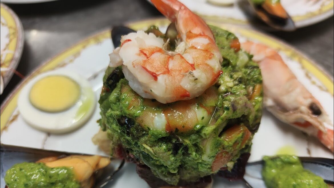 Cappon magro ricetta della cucina della riviera Liguria antica Osteria della castagna By @AnticaOst