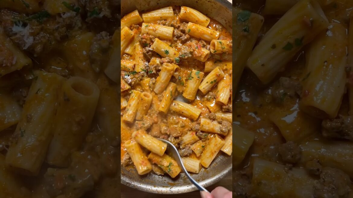 This Pasta Recipe Will Blow Your Mind! (Ingredients are in the comment section)