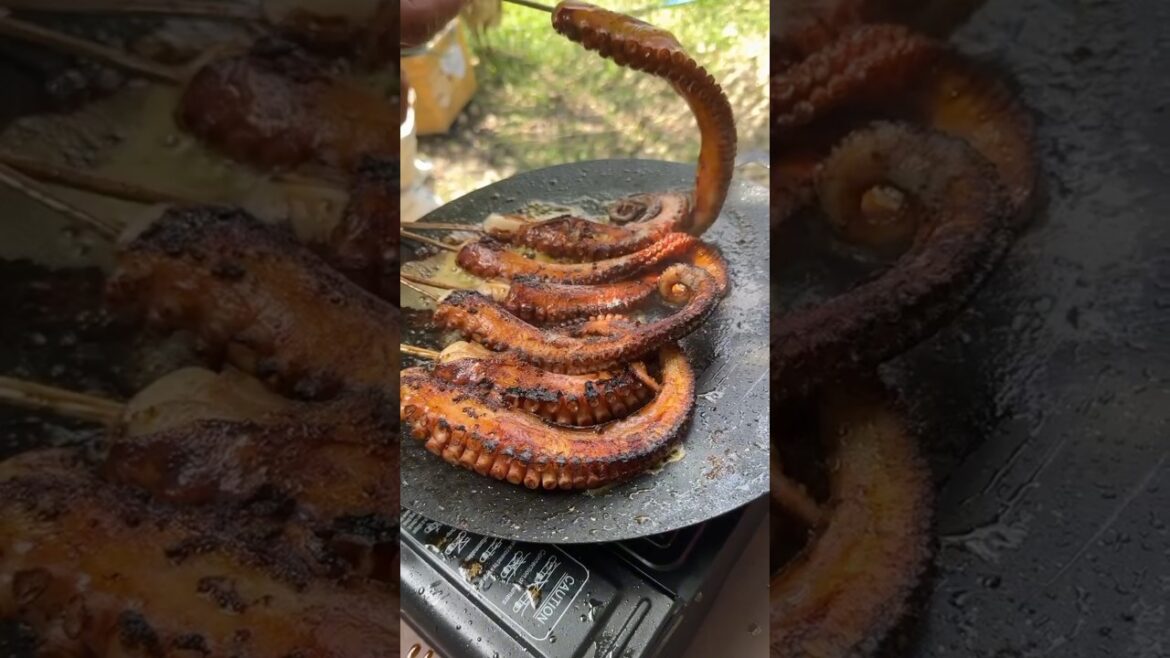 Ultimate Octopus BBQ Masterclass: Tender Grilled Octopus Secret Recipe | Smoky Seafood Perfection Ultimate Octopus BBQ Masterclass: Tender Grilled Octopus Secret Recipe | Smoky Seafood Perfection