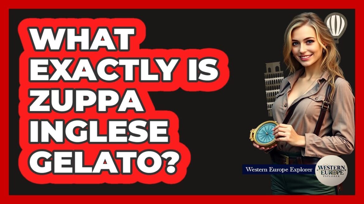 What Exactly Is Zuppa Inglese Gelato?