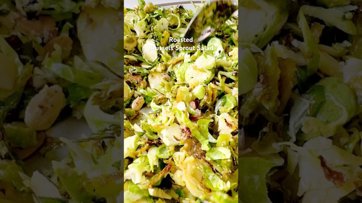 Roasted Brussels Sprout Salad