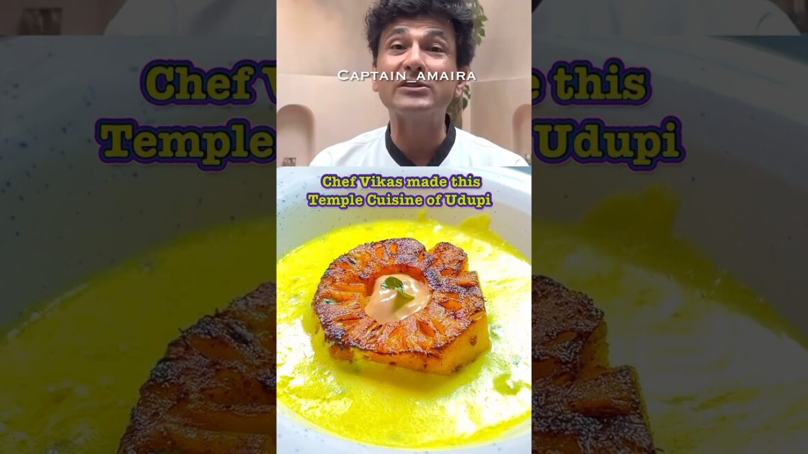 Master chef Vikas Khanna serves this in US #shorts #ytshorts #celebrity #food #recipe #viralvideo