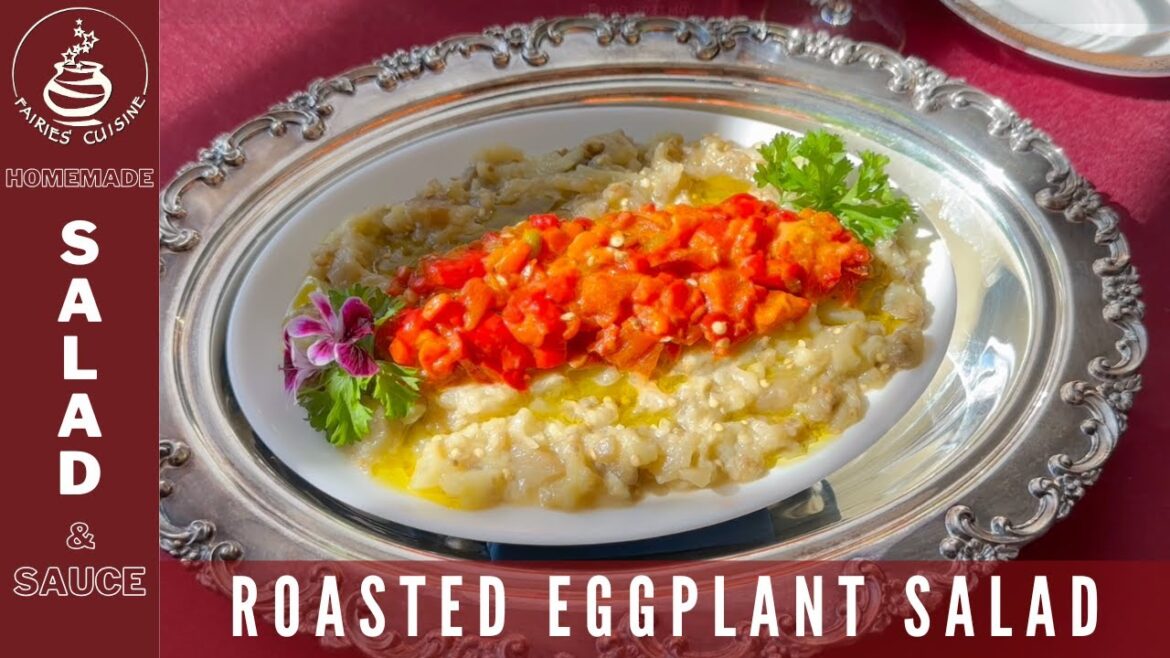 EASY FIRE-ROASTED EGGPLANT SALAD I TURKISH MEZE EASY FIRE-ROASTED EGGPLANT SALAD I TURKISH MEZE