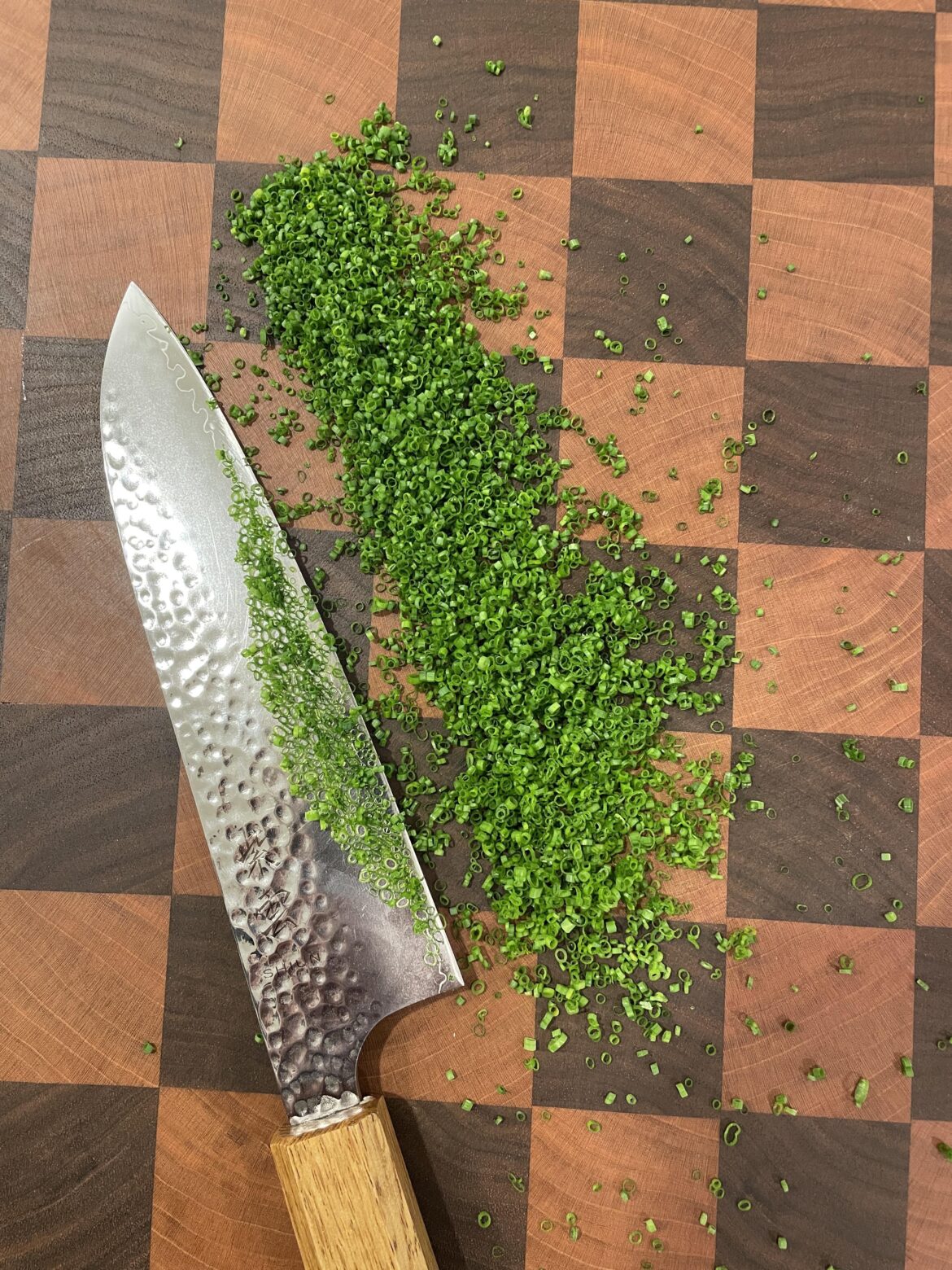 Cutting a couple of chives almost every day until this Reddit says they’re perfect. Day 55