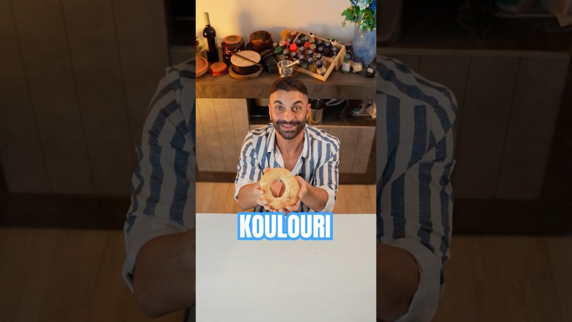 #ricetta per il #koulouri greco - #cucinagreca #cucina #pane #panificazione #panegreco