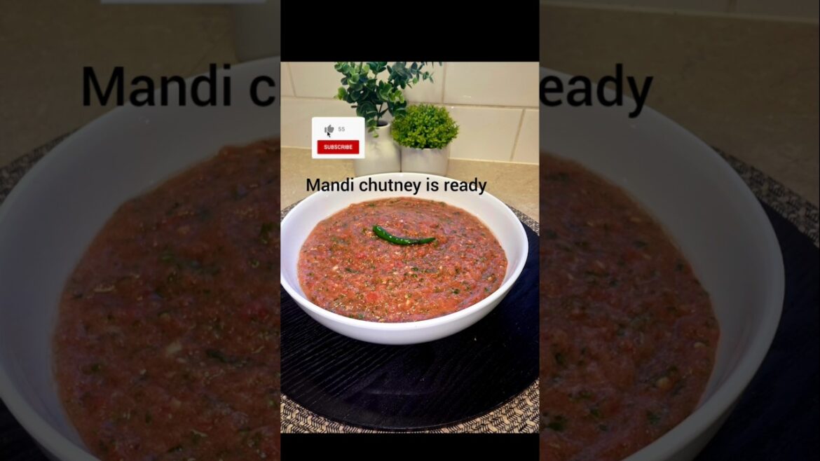 #mandi ki chutney #viralshorts #viralvideo #ytshorts #cooking