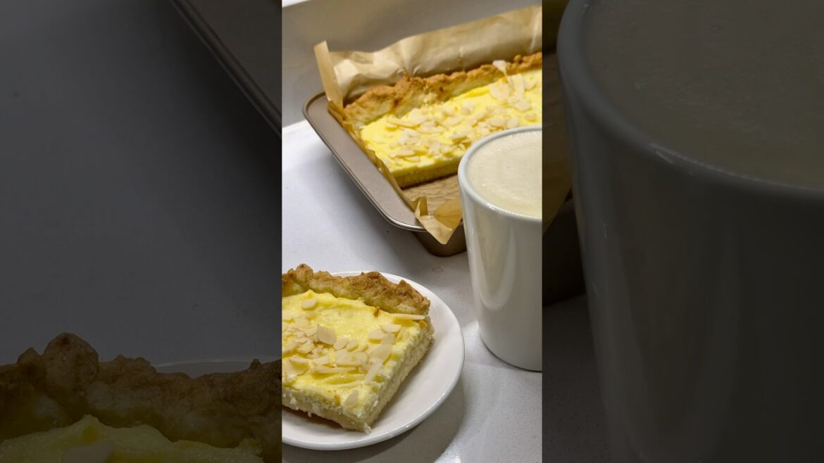 Easy Ricotta Tart  #EasyBaking  #HomemadeDessert  #BakingWithLove  #NoMixerNeeded #Easyrecipe