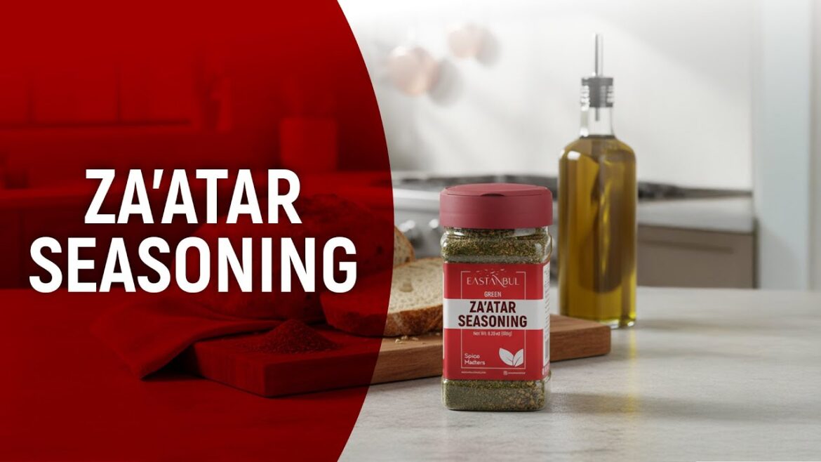 How to Make Zaatar & Olive Oil Mix | Quick Snack for Bread, Pita & Crackers