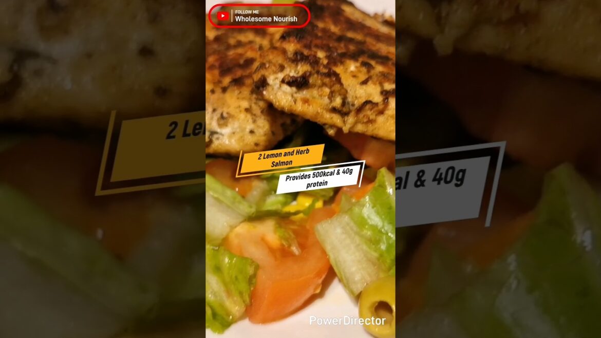 Quick and Easy Salmon Recipes | Lemon and Herb Fish | Salmon Recipes #shorts #youtubeshorts