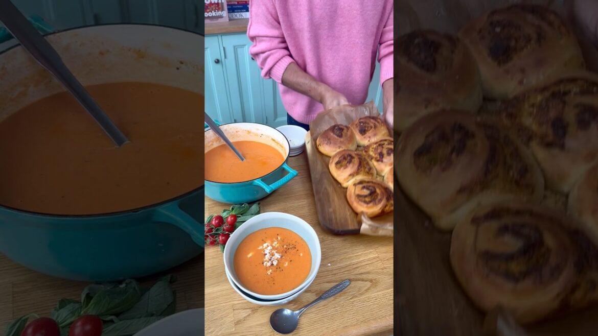 Roasted Tomato & Feta Soup Roasted Tomato & Feta Soup