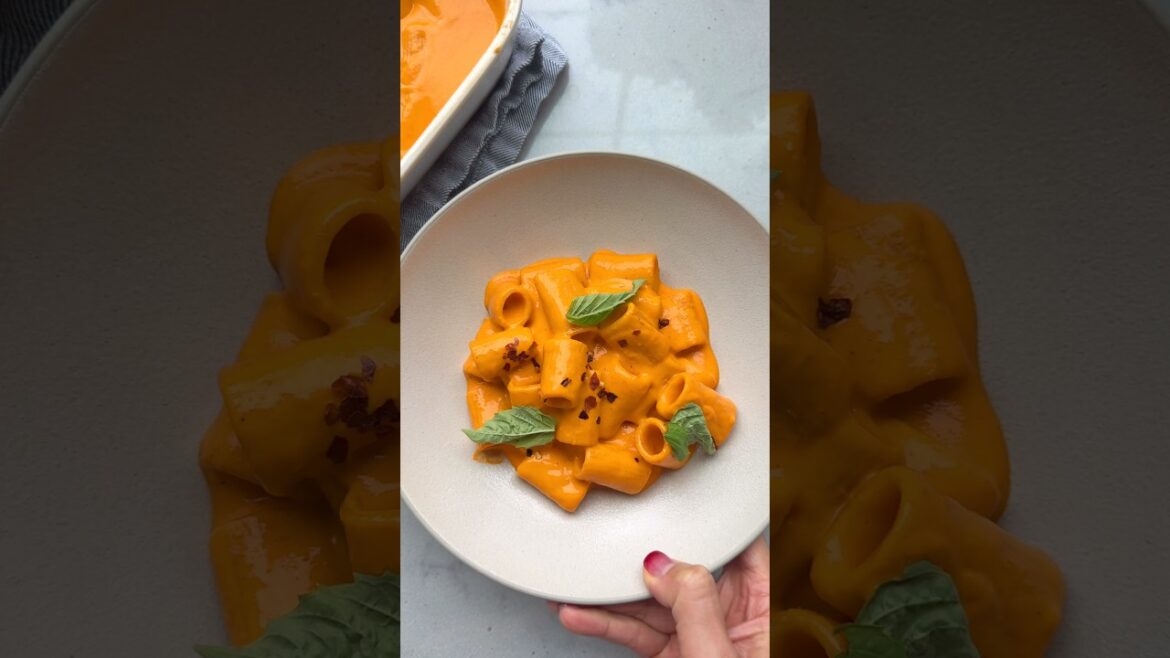 Blended Baked Feta Pasta | FeelGoodFoodie Blended Baked Feta Pasta | FeelGoodFoodie