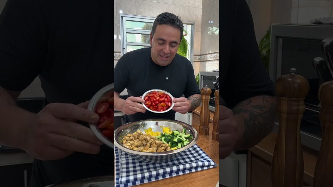 Salada de Cuscuz super refrescante #receita