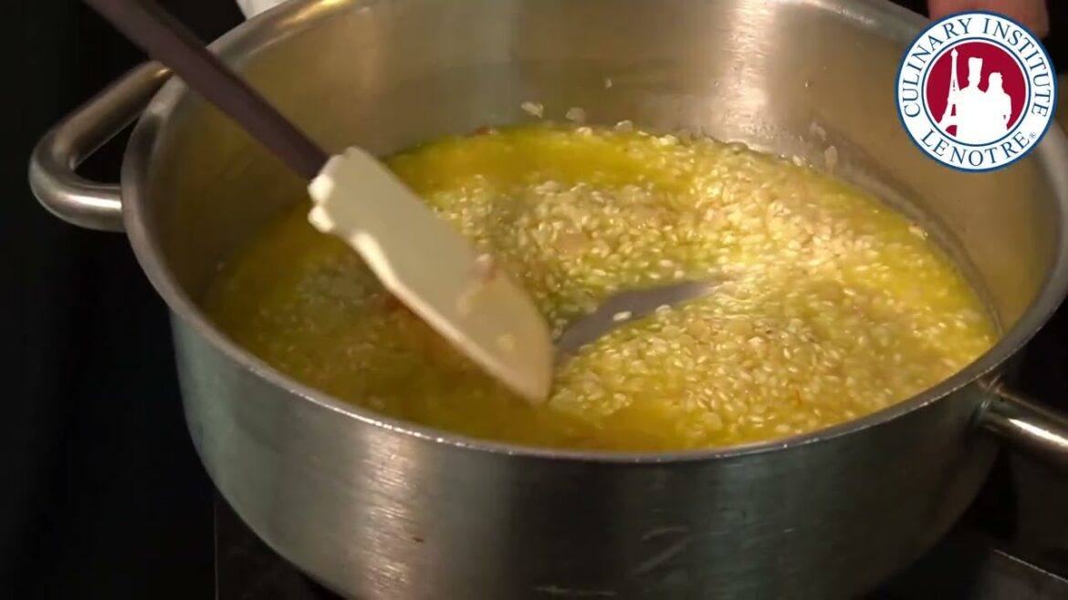 How to Make Creamy Risotto | Chef Brian’s Classic Technique | Culinary Institute Lenotre Houston
