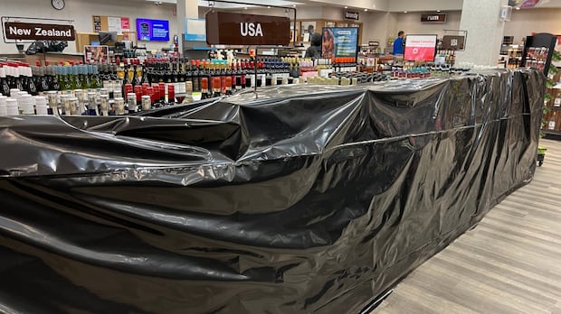 Manitoba to sell shelved U.S. booze with revenue going to holiday charities: premier Manitoba to sell shelved U.S. booze with revenue going to holiday charities: premier