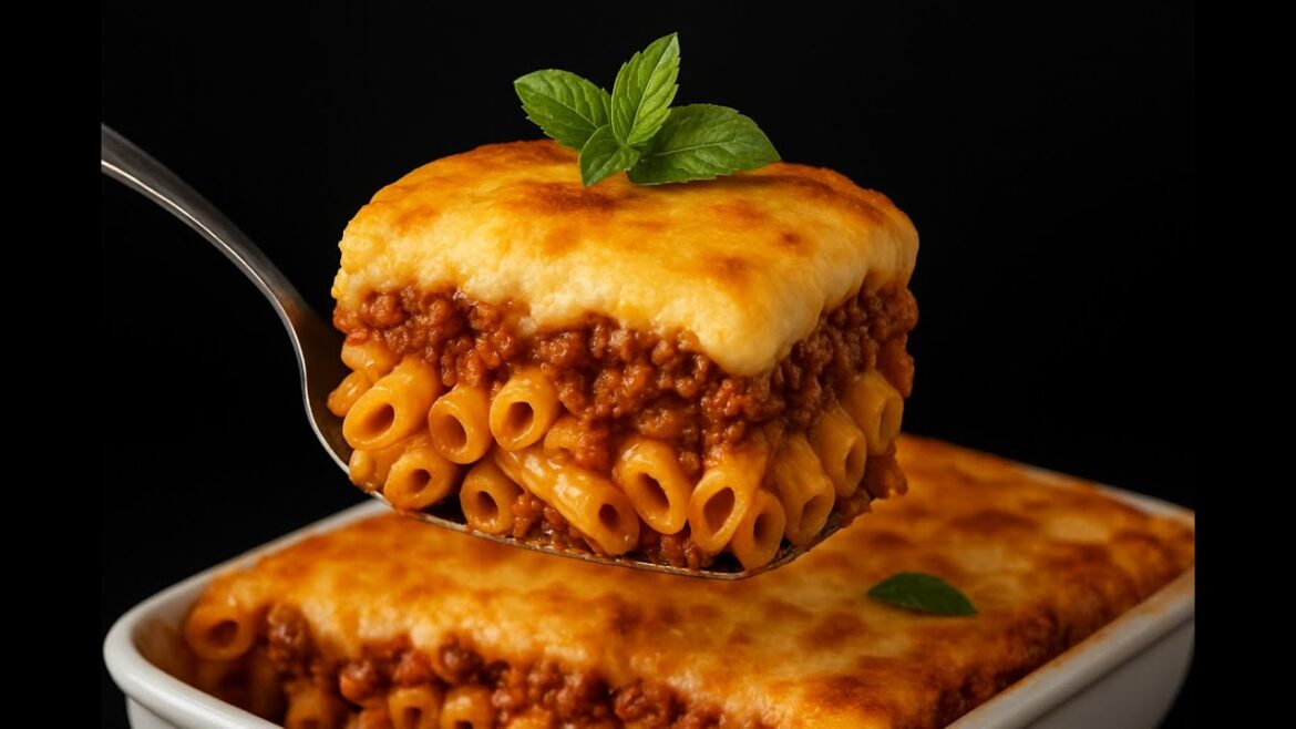 Greek Grandma’s Secret Pastitsio Recipe | I Tried It... WOW! Best Dinner Ever.  Greek Lasagna Recipe