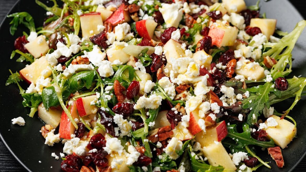 Apple Cranberry Pecan Salad