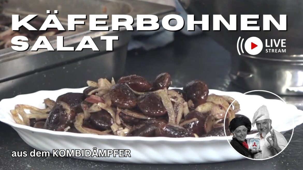 Einfach, gesund, typisch Steiermark: Käferbohnensalat aus dem Dampfgarer