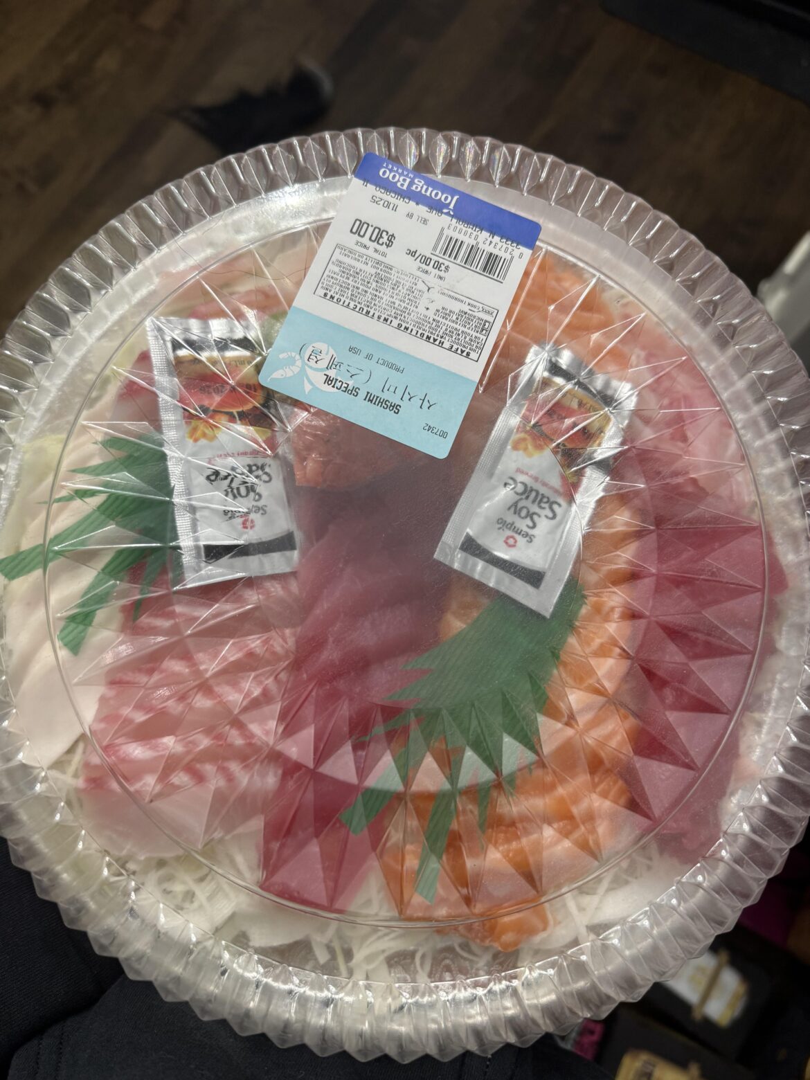 Joong Boo $30 sushi platters! (Wednesdays and Fridays)