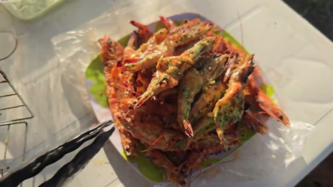 Grilled Shrimp in SAMAO