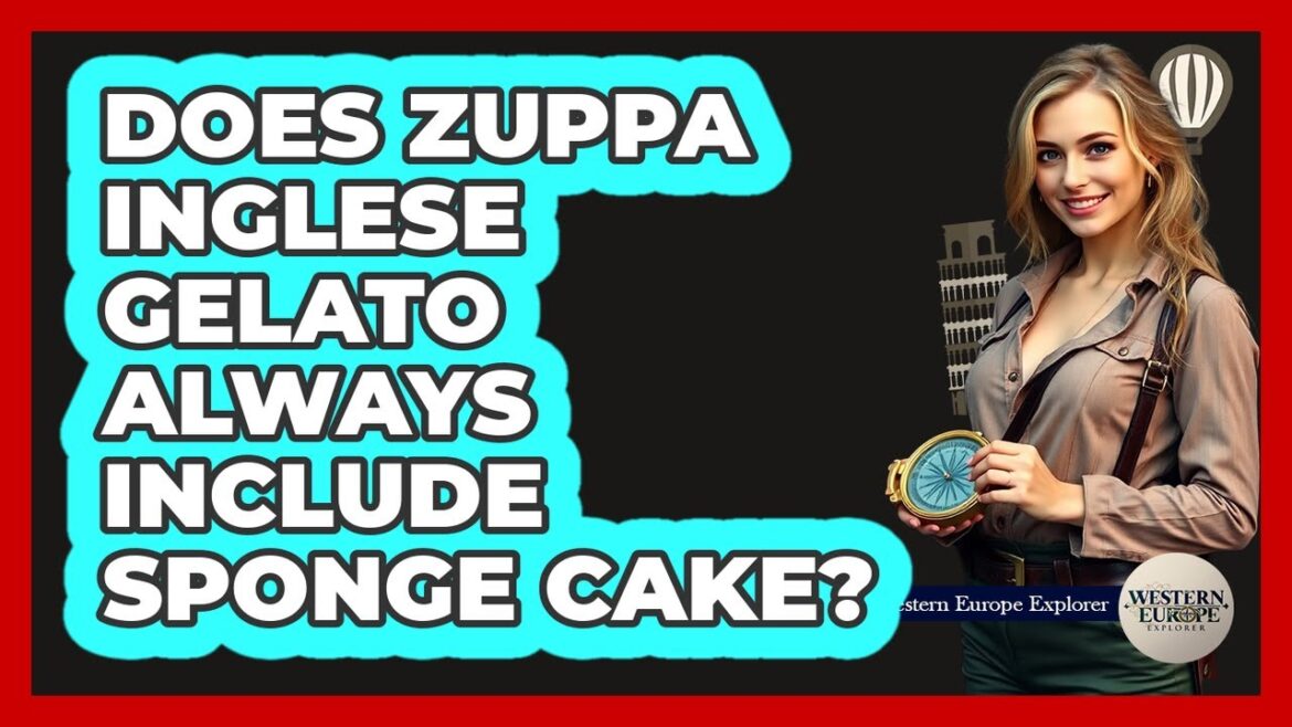 Does Zuppa Inglese Gelato Always Include Sponge Cake?