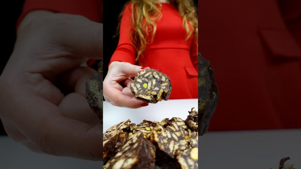 Chocolate Salami (Salsicha de Chocolate) #shorts