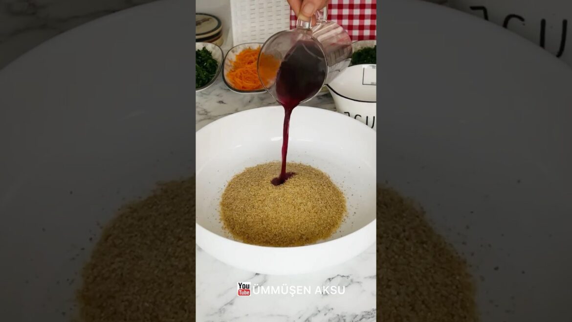 KISIR Tarifi / şalgam suyuyla kısır nasıl yapılır / bulghur salad recipe / salata tarifleri / yummy