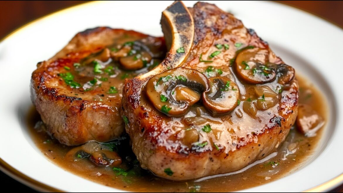 My secret pork chop recipe is better than the restaurant's version! My family loves it!