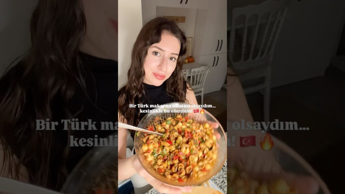 TÜRK USULÜ MAKARNA SALATASI ❤️