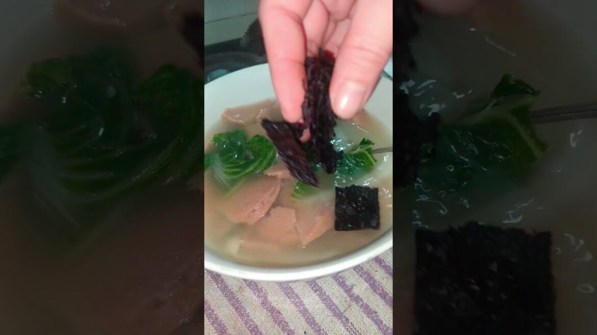 Luncheon meat soups.. #trending #food