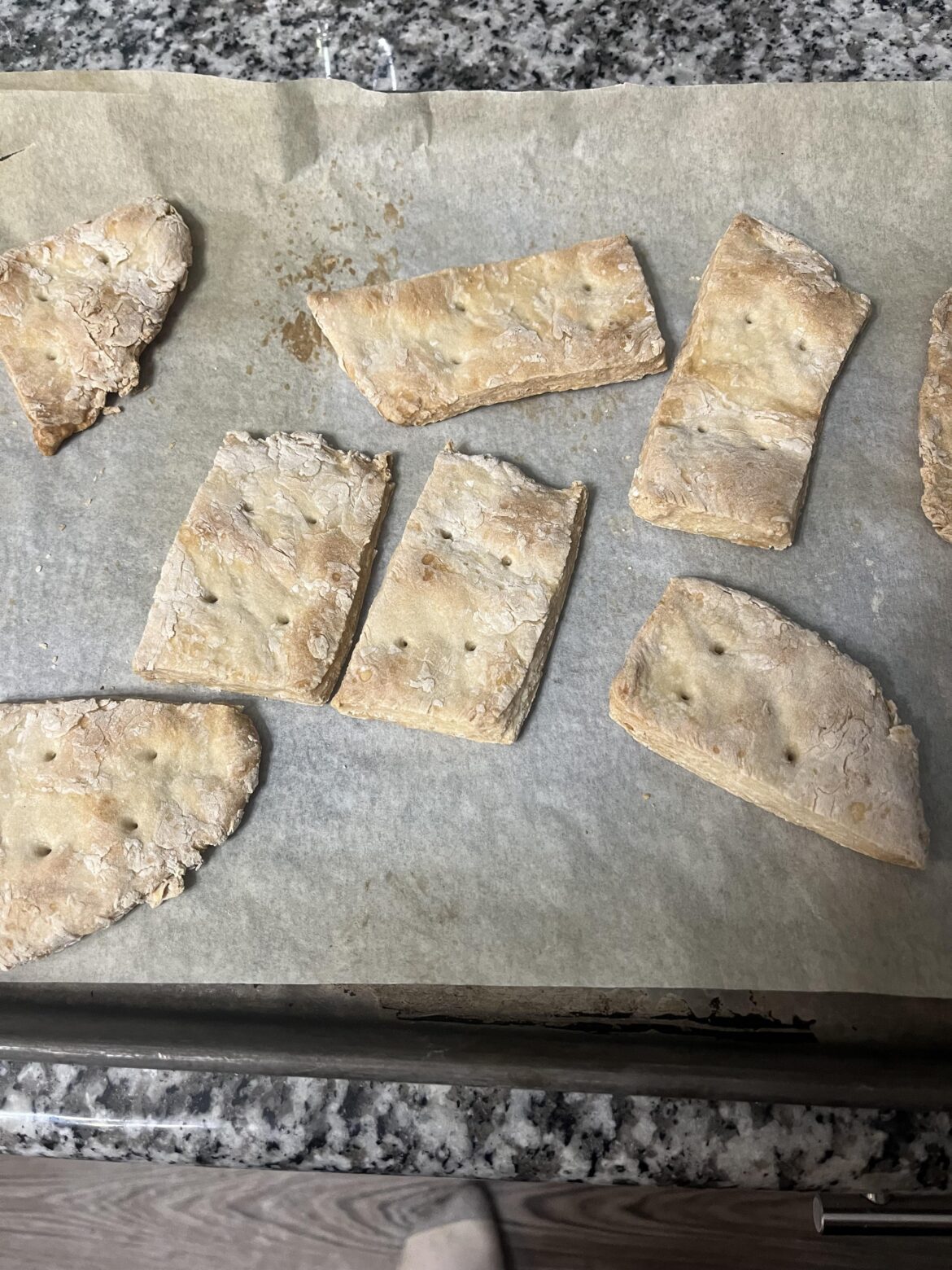 [homemade] Hardtack for my D&D party in the middle of their sea voyage